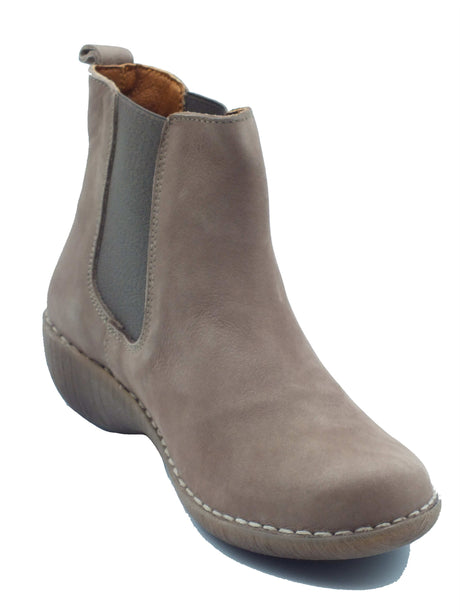 Jungla Jungla Tronchetti con tacco Donna 8623 JK New Horse pelle beige Horse