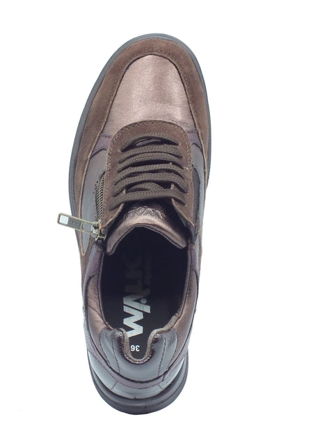 Melluso Melluso Sneakers confort Donna K55307 Bronzo pelle marrone Bronzo