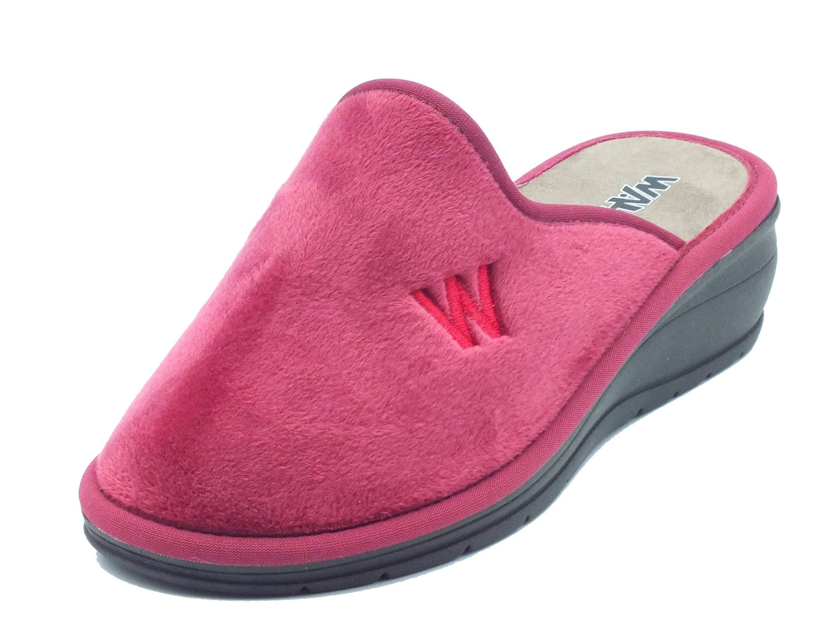 Melluso Melluso Pantofole Donna PD540 Bordò sintetico rosso Bordò