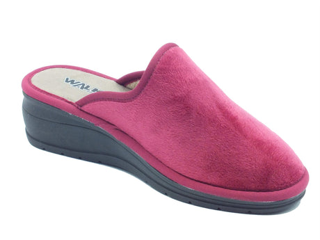 Melluso Melluso Pantofole Donna PD540 Bordò sintetico rosso Bordò