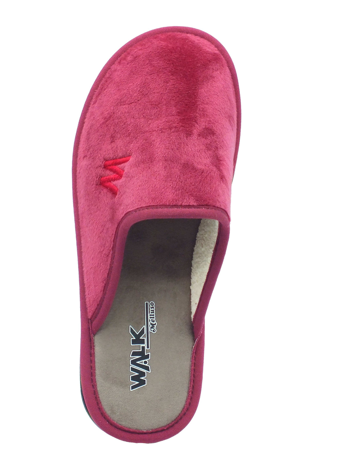 Melluso Melluso Pantofole Donna PD540 Bordò sintetico rosso Bordò