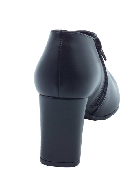 Nacrèe Nacrèe Tronchetti con tacco Donna 2164H234 Cap Nero pelle nero Nero