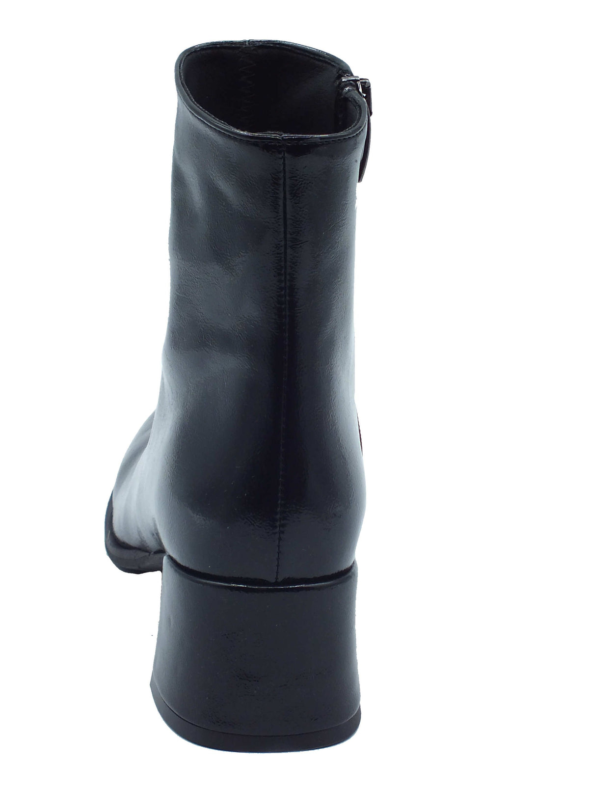 Nacrèe Nacrèe Tronchetti con tacco Donna 244M031 Ciack Nero pelle nero Nero