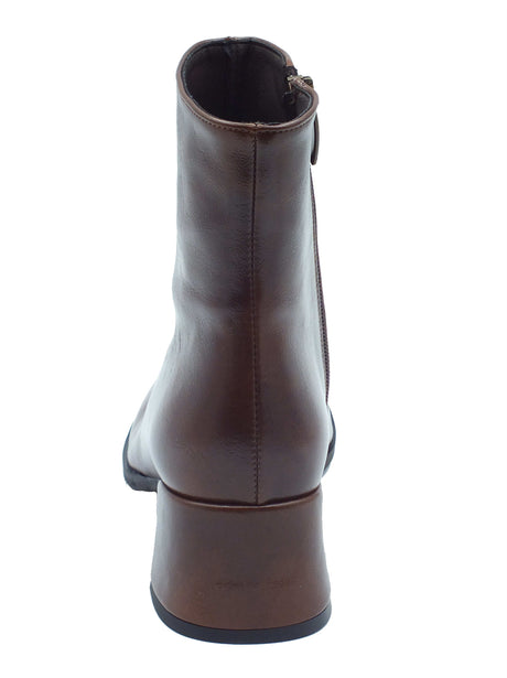 Nacrèe Nacrèe Tronchetti con tacco Donna 244M031 Vintag Marrone sintetico marrone Marrone
