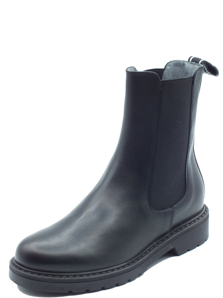 Nero Giardini Nero Giardini Tronchetti con tacco Donna I205990D Guanto Nero pelle nero Nero