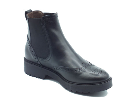 Nero Giardini Nero Giardini Tronchetti con tacco Donna I411452D Guanto Nero pelle nero Nero