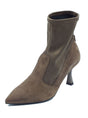 Nero Giardini Nero Giardini Tronchetti con tacco Donna I514483DE Velour Col. Spago pelle marrone Spago