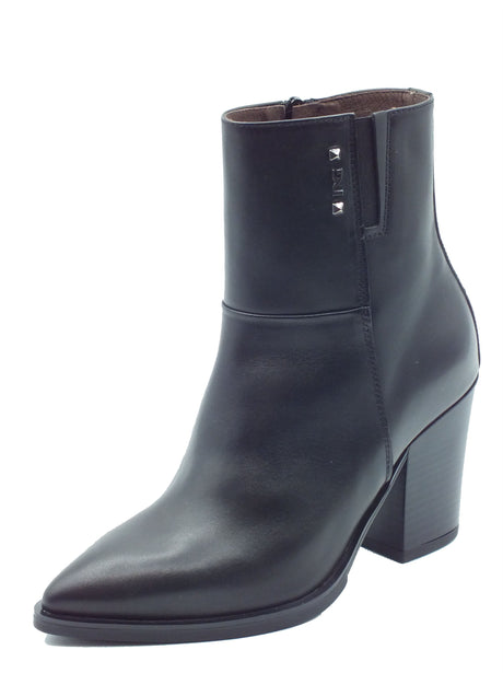 Nero Giardini Nero Giardini Tronchetti con tacco Donna 617140D Guanto Nero pelle nero Nero