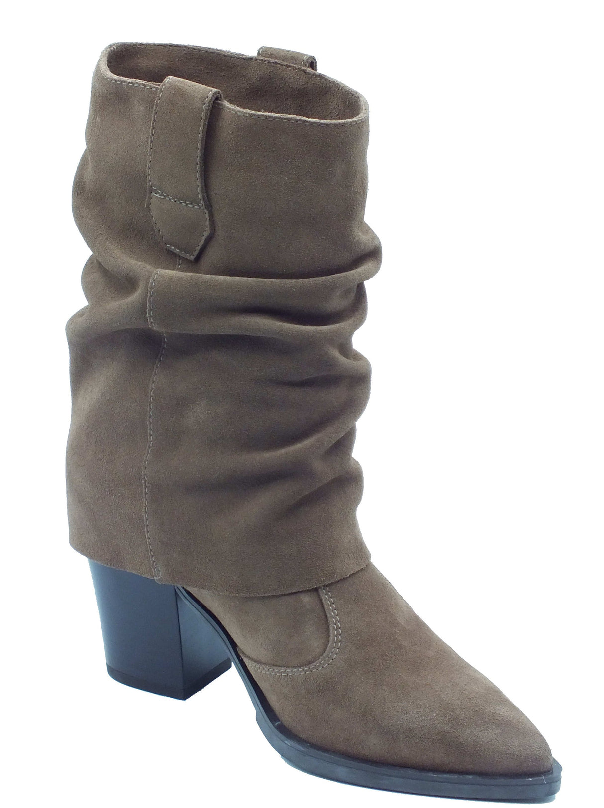 Nero Giardini Nero Giardini Stivali Donna I617147D Velour Col. Spago pelle marrone Spago