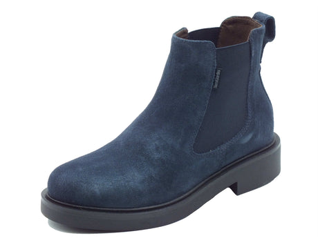 Nero Giardini Nero Giardini Scarponcini Donna I617190D Velour Col. Incanto pelle blu Incanto