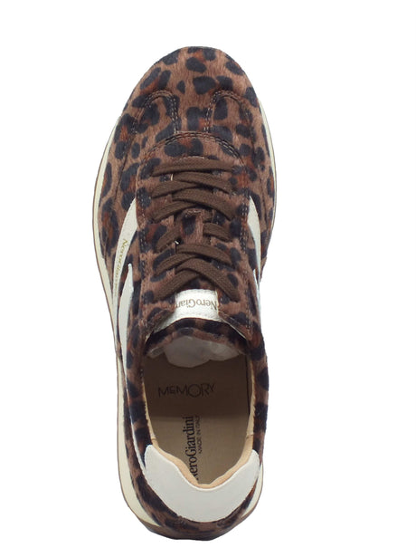 Nero Giardini Nero Giardini Sneakers Donna I617323D T. Bert Col. Caffè sintetico marrone Caffè