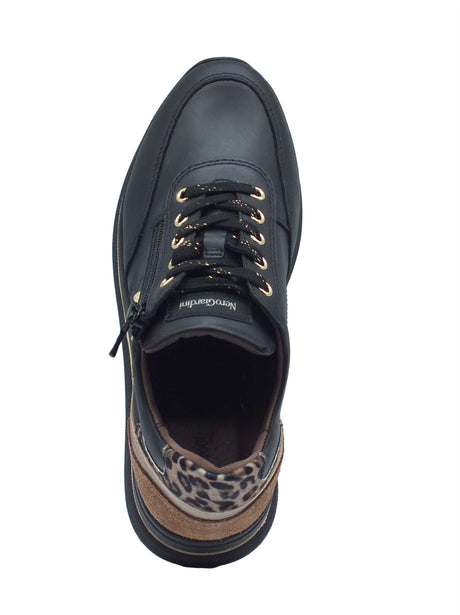 Nero Giardini Nero Giardini Sneakers Donna I617360D Guanto Col. Nero pelle nero Nero