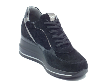 Nero Giardini Nero Giardini Sneakers Donna I617391D Arold Col. Nero pelle nero Nero