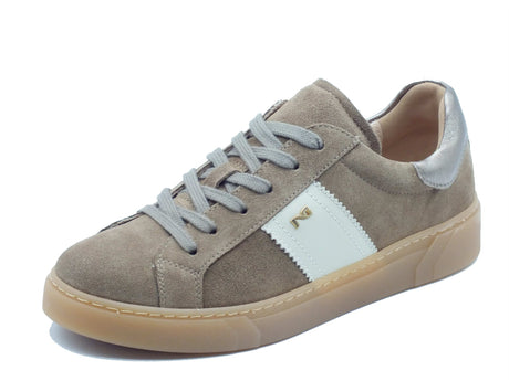 Nero Giardini Nero Giardini Sneakers Donna I617420D Velour Col. Fango pelle marrone Fango