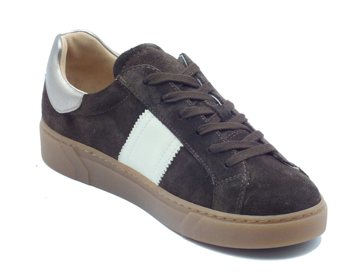Nero Giardini Nero Giardini Sneakers Donna I617420D Arold Col. T.Moro pelle marrone Testa di Moro