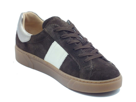 Nero Giardini Nero Giardini Sneakers Donna I617420D Arold Col. T.Moro pelle marrone Testa di Moro