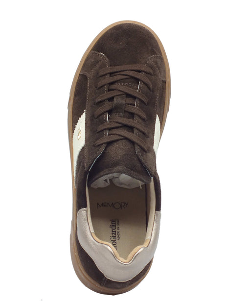Nero Giardini Nero Giardini Sneakers Donna I617420D Arold Col. T.Moro pelle marrone Testa di Moro