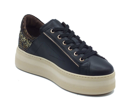 Nero Giardini Nero Giardini Sneakers Donna I617482D Guanto Col. Nero pelle nero Nero