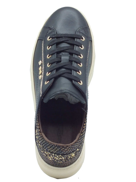 Nero Giardini Nero Giardini Sneakers Donna I617482D Guanto Col. Nero pelle nero Nero