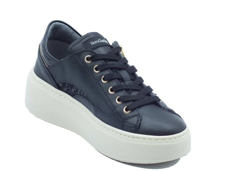 Nero Giardini Nero Giardini Sneakers Donna I617500D Guanto Nero pelle nero Nero