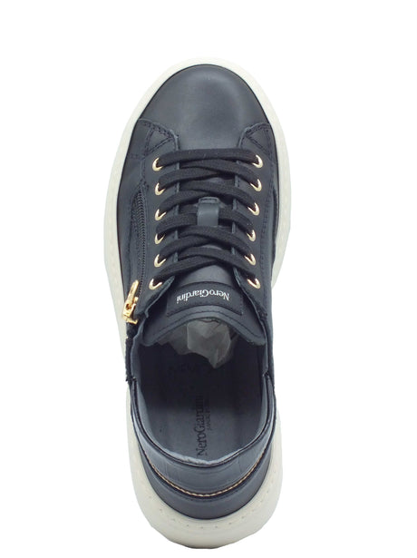 Nero Giardini Nero Giardini Sneakers Donna I617500D Guanto Nero pelle nero Nero