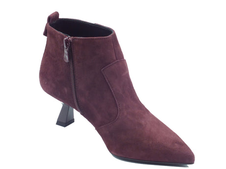 Nero Giardini Nero Giardini Tronchetti con tacco Donna I617623DE Nilo Col. Bordò pelle rosso Bordò