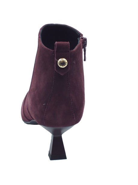Nero Giardini Nero Giardini Tronchetti con tacco Donna I617623DE Nilo Col. Bordò pelle rosso Bordò
