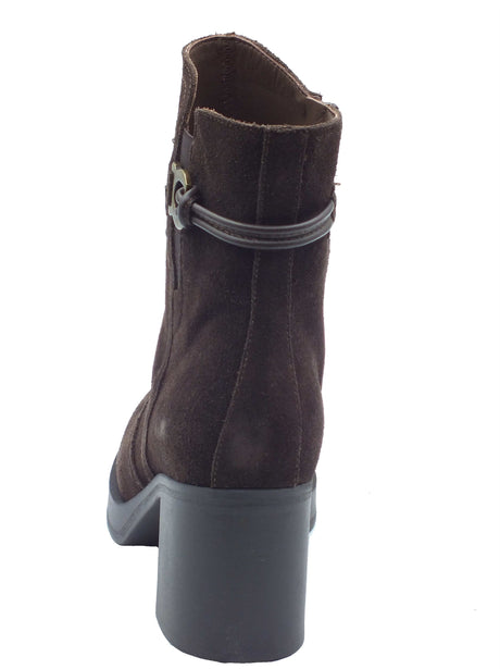 Nero Giardini Nero Giardini Tronchetti con tacco Donna I617930D Arold Col. T.Moro pelle marrone Testa di Moro