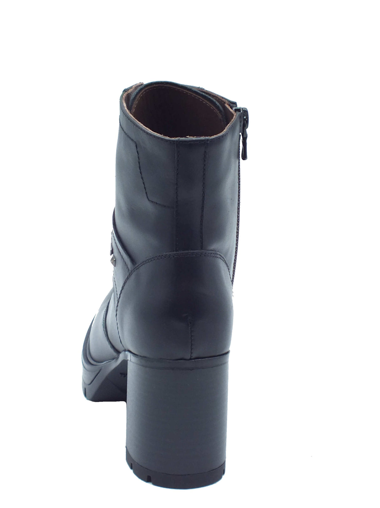 Nero Giardini Nero Giardini Tronchetti con tacco Donna I618040D Guanto Col. Nero pelle nero Nero