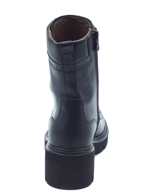 Nero Giardini Nero Giardini Tronchetti con tacco Donna I618050D Guanto Col. Nero pelle nero Nero