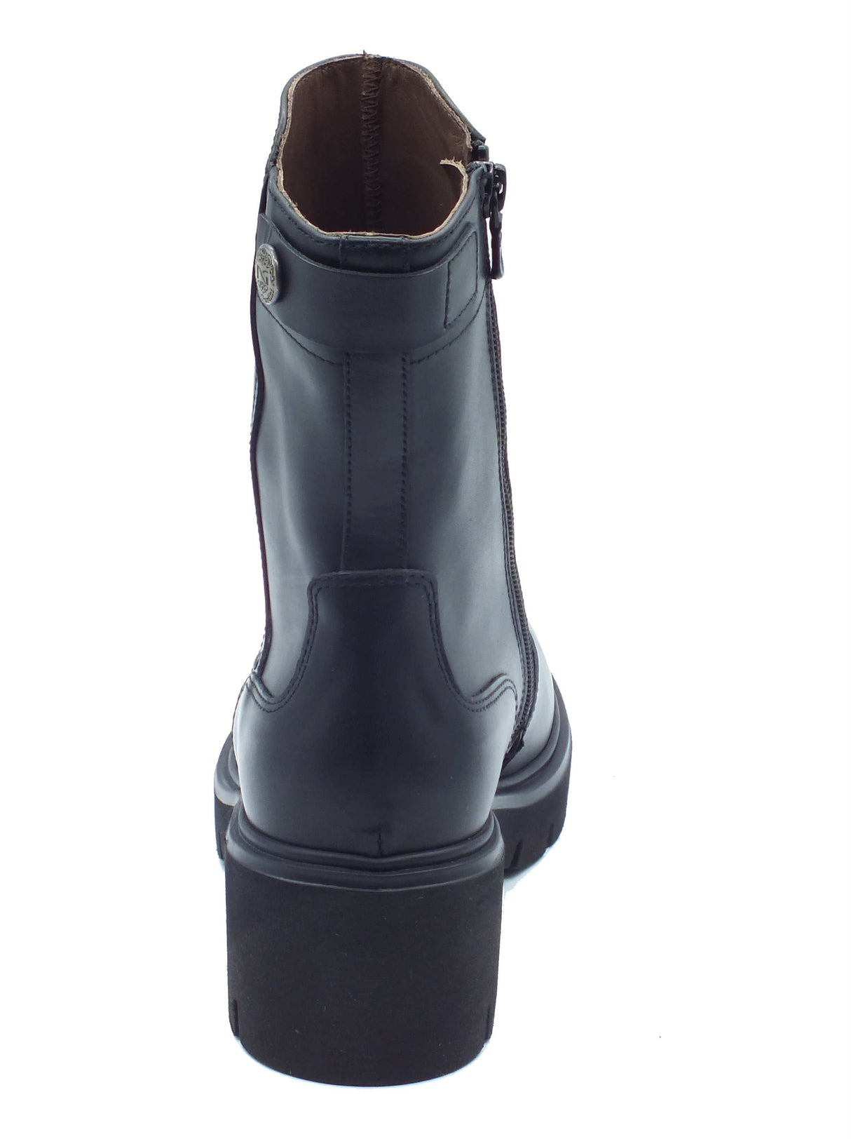 Nero Giardini Nero Giardini Tronchetti con tacco Donna I618053D Guanto Col. Nero pelle nero Nero
