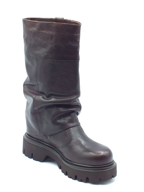 Nero Giardini Nero Giardini Stivali Donna I618068D Kronos Col. Ebony pelle marrone Ebony