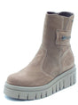 Nero Giardini Nero Giardini Tronchetti con zeppa Donna I618101D Velour Col. Mou pelle marrone Mou