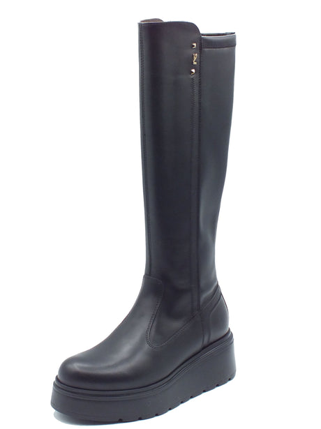 Nero Giardini Nero Giardini Stivali Donna I618113D Guanto Col. Nero pelle nero Nero