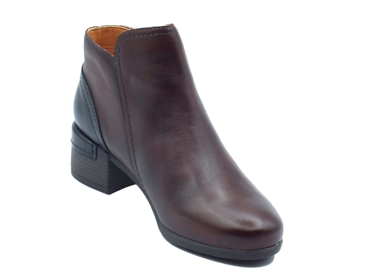 Pikolinos Pikolinos Tronchetti con tacco Donna W6W-8648 Malaga Caoba pelle marrone Caoba