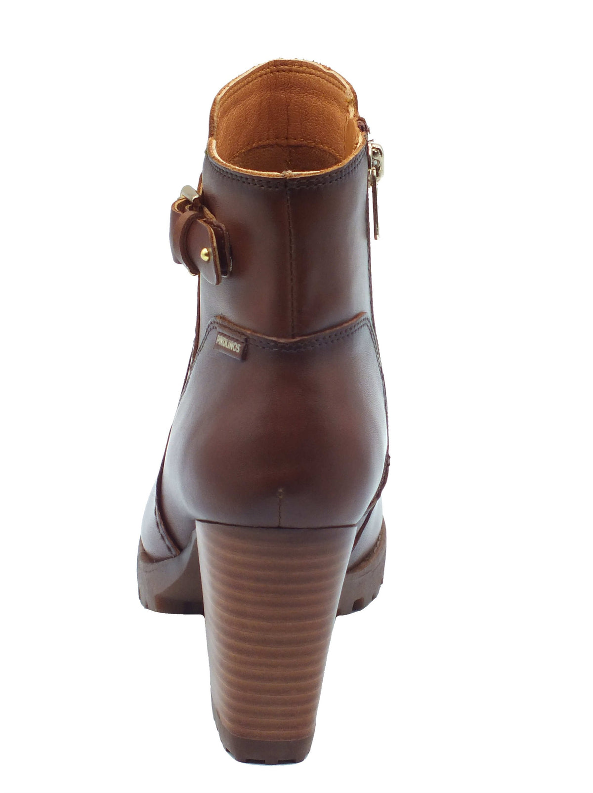 Pikolinos Pikolinos Tronchetti con tacco Donna W7M-8730 Connelly Cuero pelle marrone Cuero