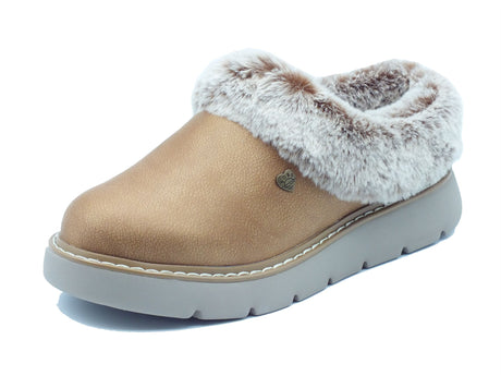 Skechers Skechers Sabot Donna 114762 Cozy Blend Chestnut sintetico marrone Chestnut