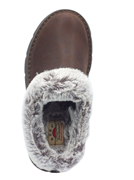 Skechers Skechers Sabot Donna 114762 Cozy Blend Dark Brown sintetico marrone Dark Brown