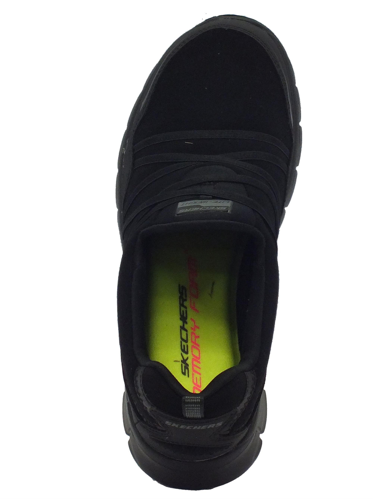 Skechers Mocassino per donna Skechers Sport in tessuto nero Black
