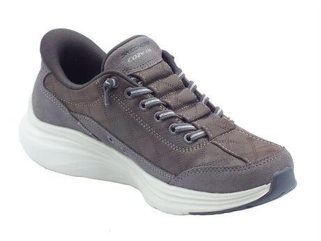 Skechers Skechers Slip-on Donna 150507 Natural Chocolate pelle marrone Marrone