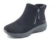 Skechers Skechers Tronchetti con zeppa Donna 168188 Urban Zip Black pelle nero Black