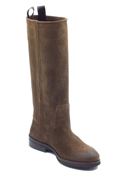 Stelio Malori Stelio Malori Stivali Donna 614 Crosta Cacao pelle marrone Cacao
