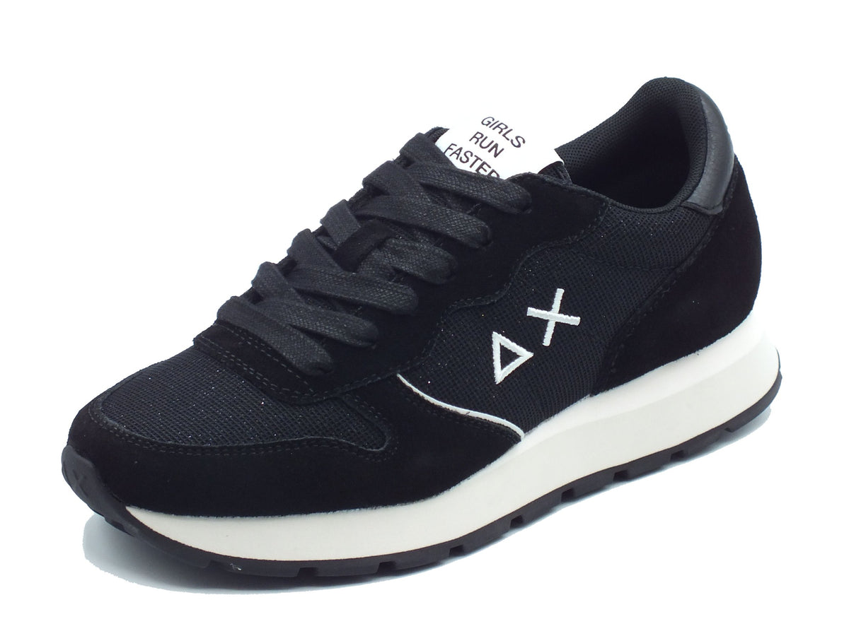 SUN68 SUN68 Sportive Donna Z46204 Ally Glitter Textile Nero pelle nero Nero