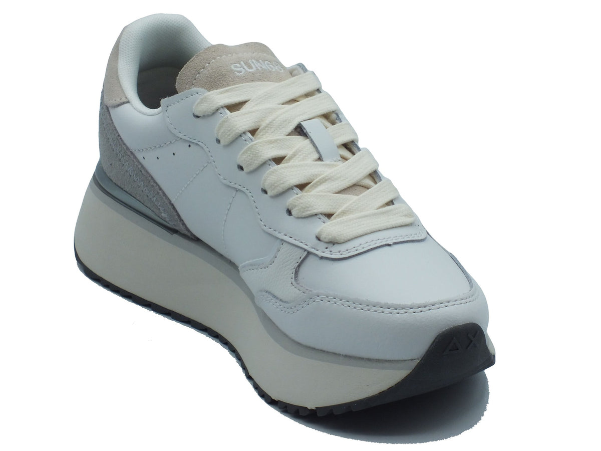 SUN68 SUN68 Sportive Donna Z46217 Big Ally Leather Bianco pelle bianco Bianco