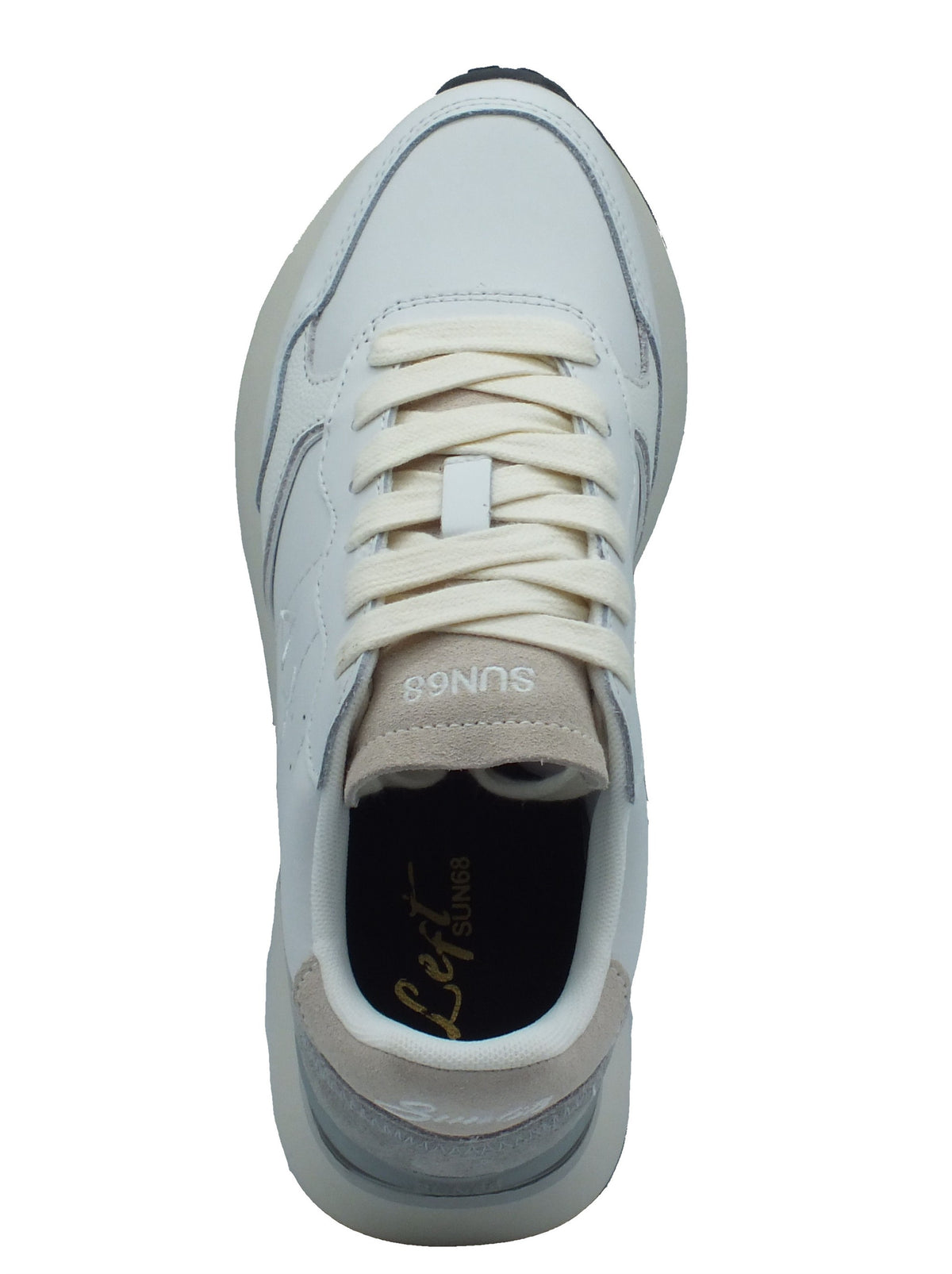 SUN68 SUN68 Sportive Donna Z46217 Big Ally Leather Bianco pelle bianco Bianco