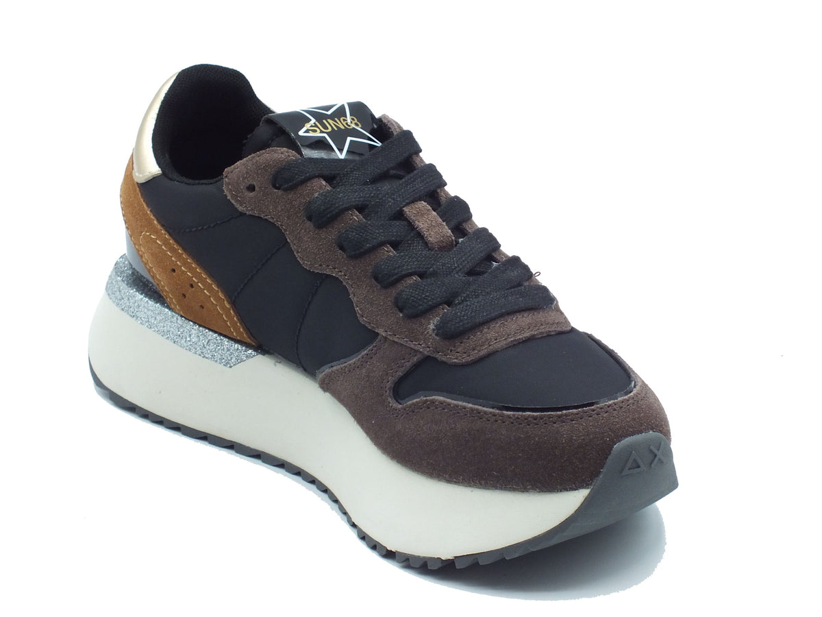 SUN68 SUN68 Sportive Donna Z46229 Big Stargirl Nero pelle nero Nero