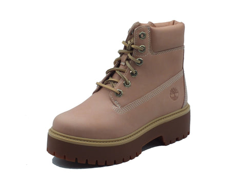 Timberland Timberland Scarponcini Donna 0A5THX Stone Street Light Pink pelle rosa rosa