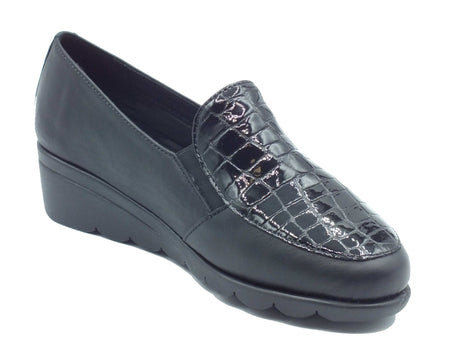 Valleverde Valleverde Mocassini Donna VS10301E Nappa Black pelle nero Nero