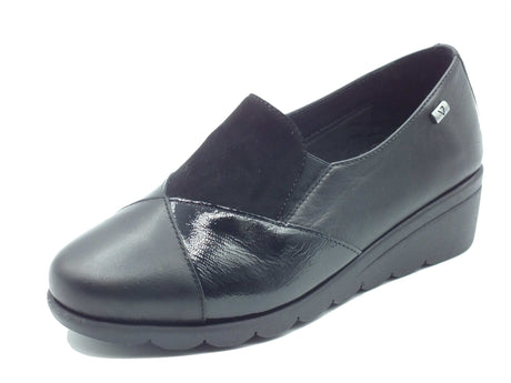 Valleverde Valleverde Mocassini Donna VS10303E Nappa Nero pelle nero Nero