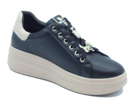 Valleverde Valleverde Sneakers Donna 35492 Nero sintetico nero Nero